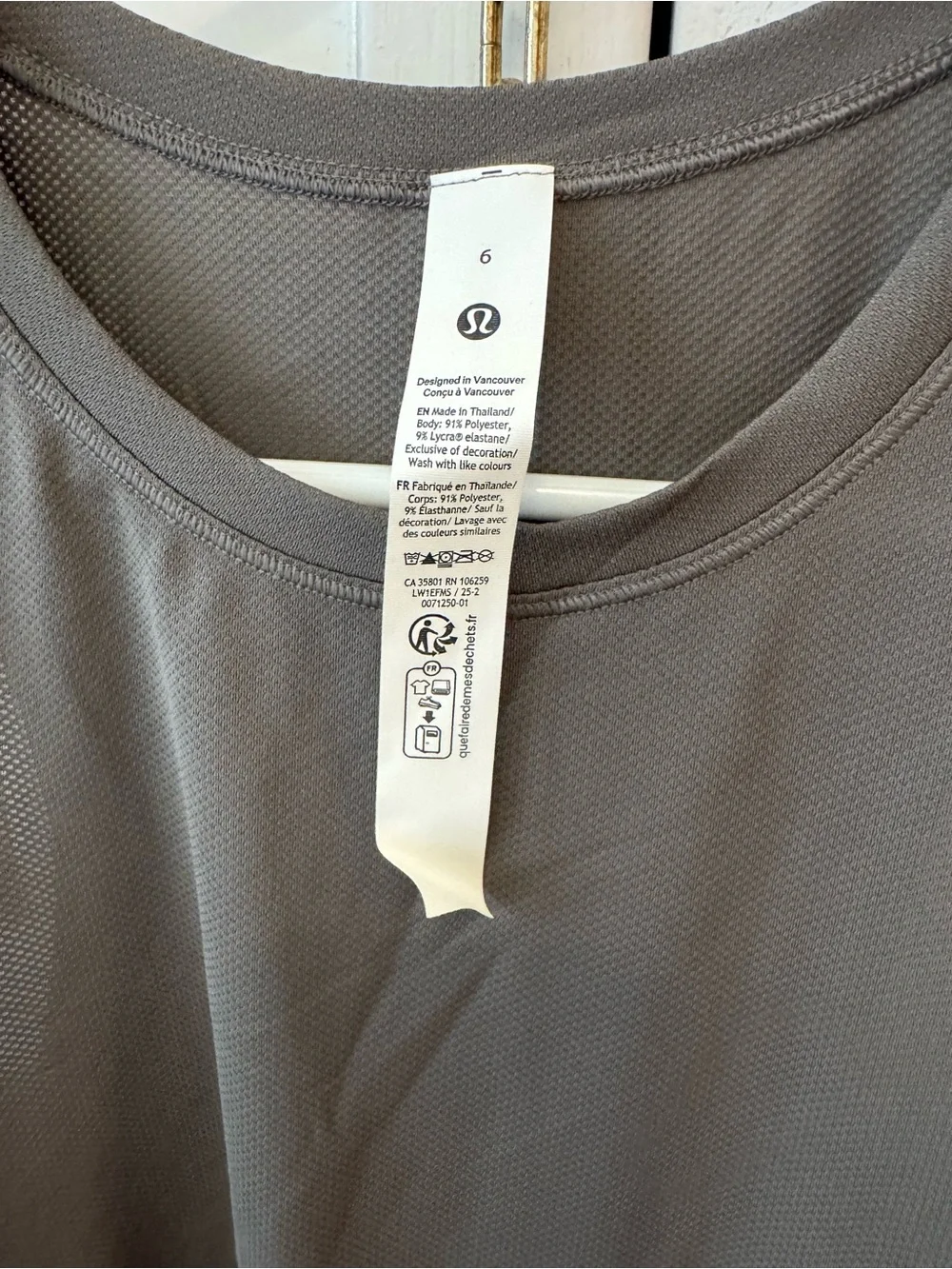 Lululemon High Neck Run and Train Tank Rover
